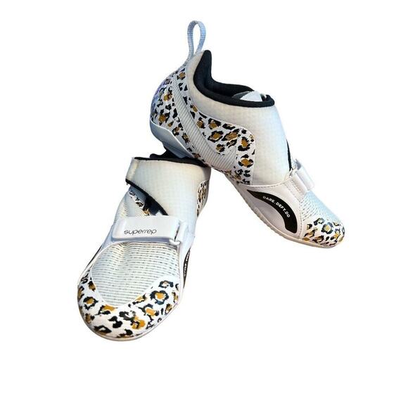 7.5 Nike SuperRep Cycle Leopard /White Shoes 2021 NEW Women's - Picture 2 of 14